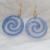 Boucles d'oreilles Spirales Océanes