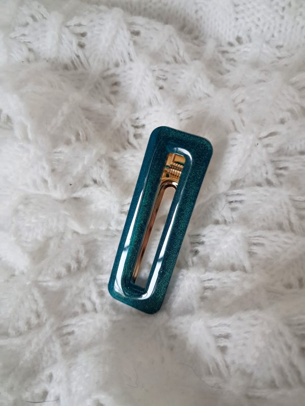 Barrette Nuit Turquoise