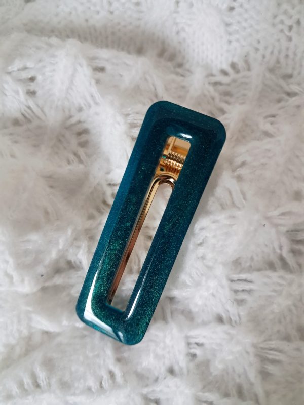 Barrette Nuit Turquoise