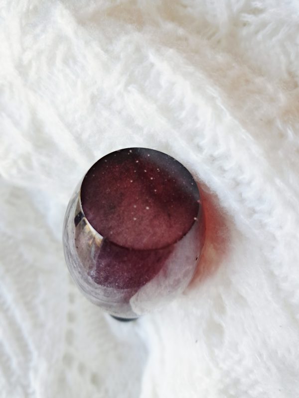 Bouchon de bouteille Velours Prune