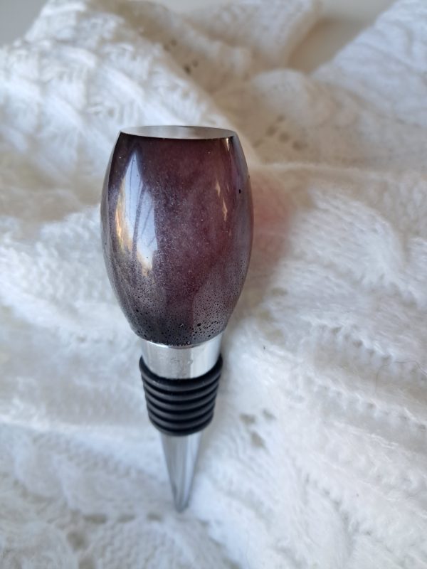 Bouchon de bouteille Velours Prune