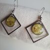 Boucles d'oreilles Danse des papillons Dorés