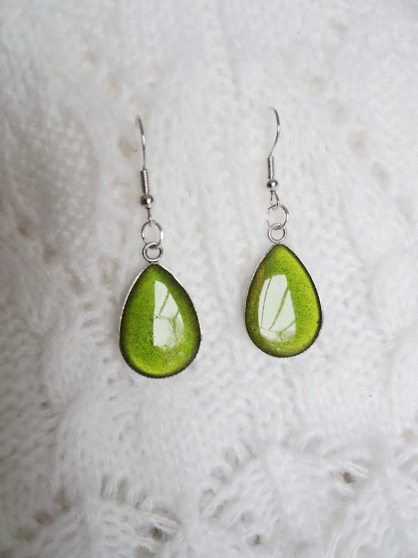 Boucles d'oreilles Perles de Foret Enchantée