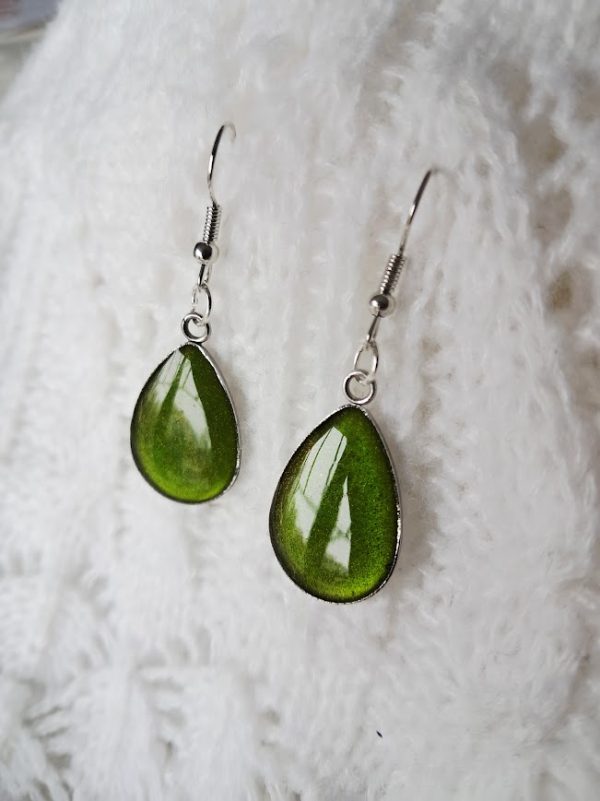 Boucles d'oreilles Perles de Foret Enchantée