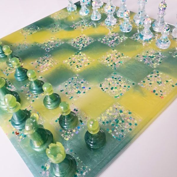 Jeux d'échecs Jardin des Fées Emeraude