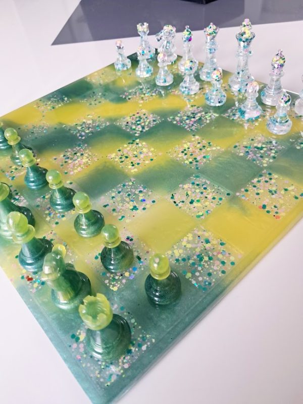 Jeux d'échecs Jardin des Fées Emeraude
