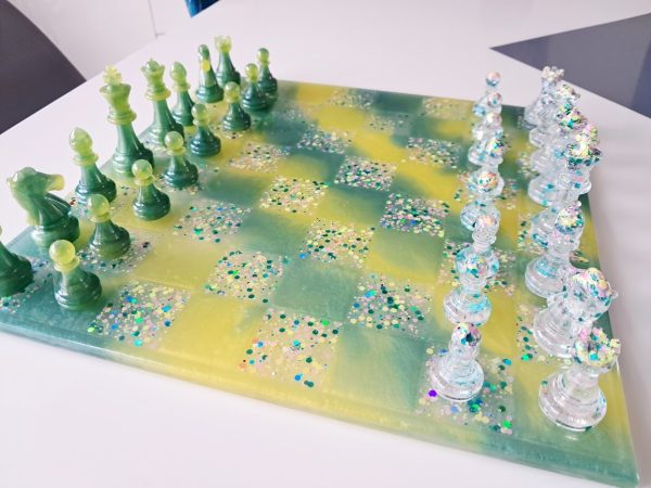 Jeux d'échecs Jardin des Fées Emeraude