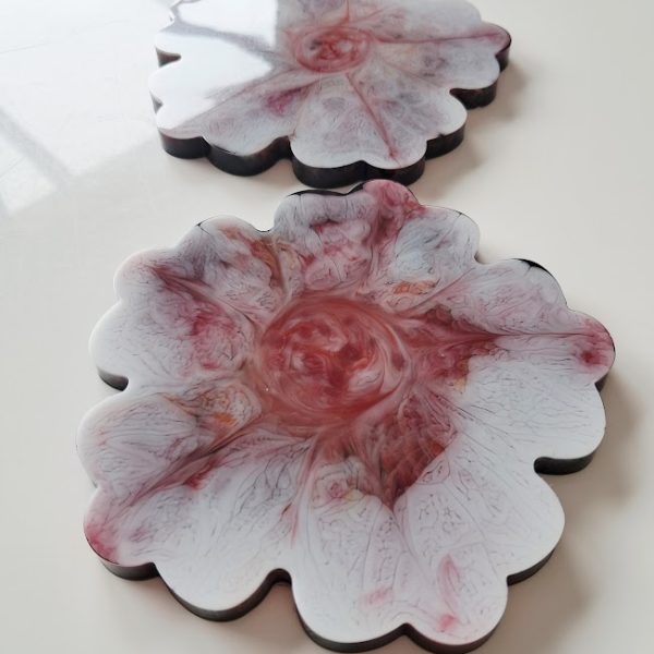 Dessous de verres Pétale d'Aurores Rosée