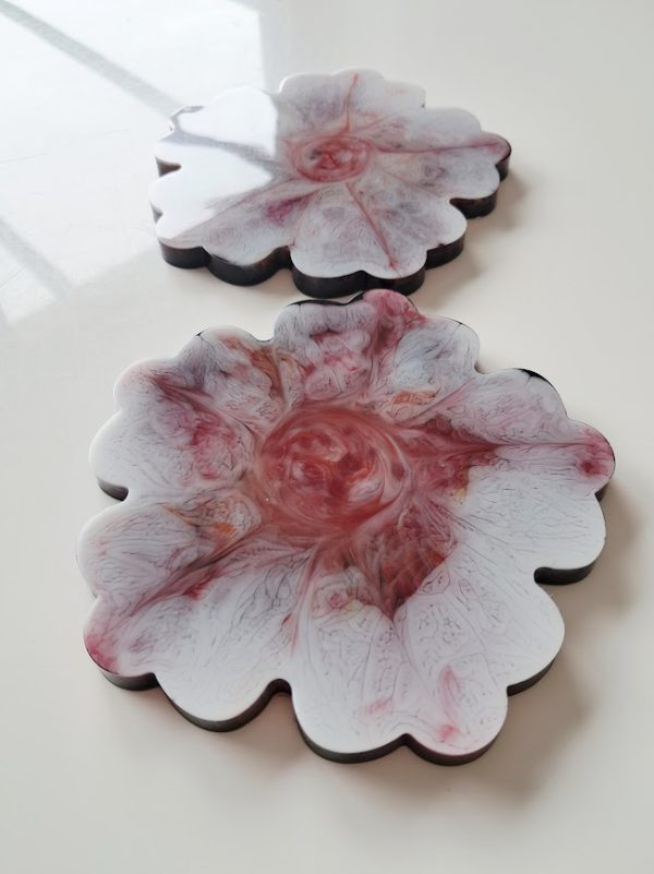 Dessous de verres Pétale d'Aurores Rosée
