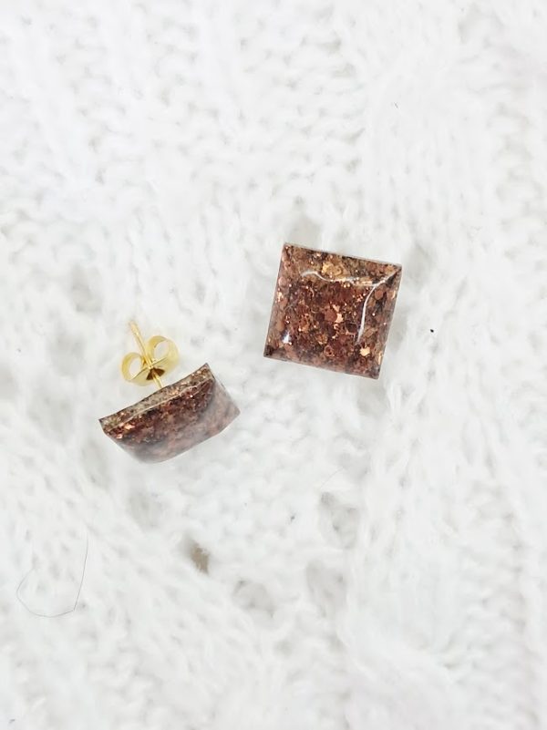 Boucles d'oreilles à trou Eclats Precieux