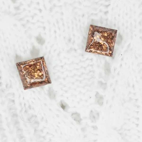 Boucles d'oreilles à trou Eclats Precieux