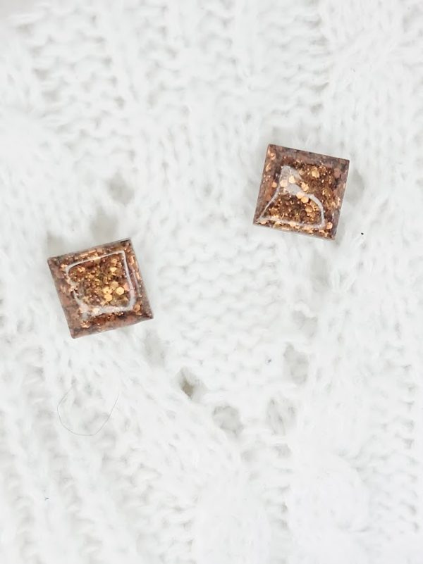Boucles d'oreilles à trou Eclats Precieux