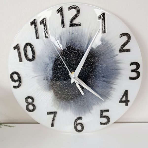 Horloge murale Encre Nocturne