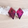 Boucles d'oreilles Eclat Fuchsia