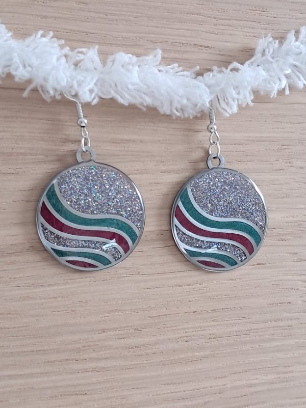 Boucles d'oreilles Eclat Ondulé