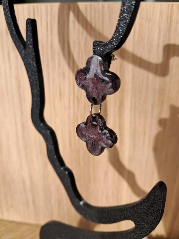 Boucles d'oreilles Trèfles Enchanté